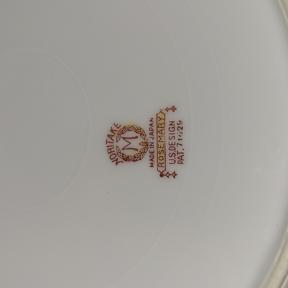 Vintage | Set of 4 Noritake Rosemary Dinner Plates | Japan - Picture 6 of 12